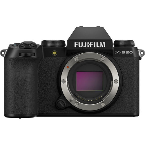 מצלמה FUJIFILM X-S20 Body (Black) - גוף בלבד