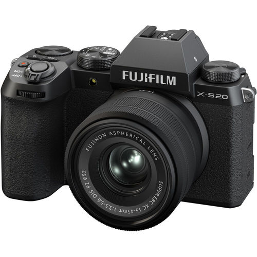 מצלמה Fujifilm X-S20 kit 15-45mm (Black)
