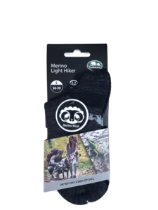 גרב קרסול מצמר מרינו GO MATURE MERINO LIGHT HIKER