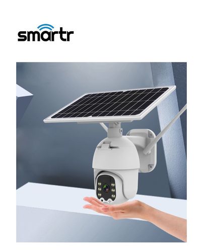 מצלמת אבטחה WIFI סולארית IP65 1080P/HD PTZ SMARTR