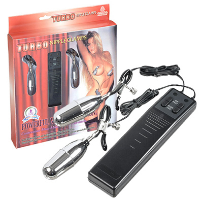 מצבטי פטמות רוטטים מתכווננים טורבו | Turbo Nipple Clamps