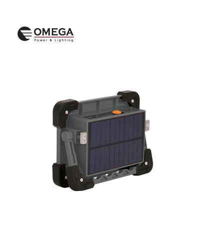 זרקור סולארי 25W נטען Omega אומגה