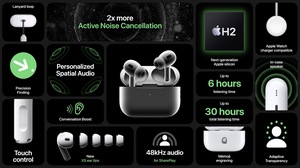 אוזניות Apple AirPods Pro 2 True Wireless אפל
