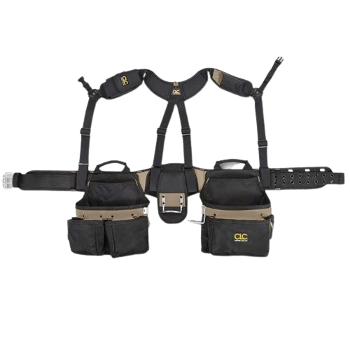 חגורת כתפיים לנשיאת כלי עבודה Pro Worker Combo Tool Belt