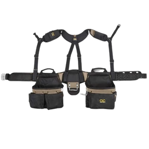 חגורת כתפיים לנשיאת כלי עבודה Pro Worker Combo Tool Belt