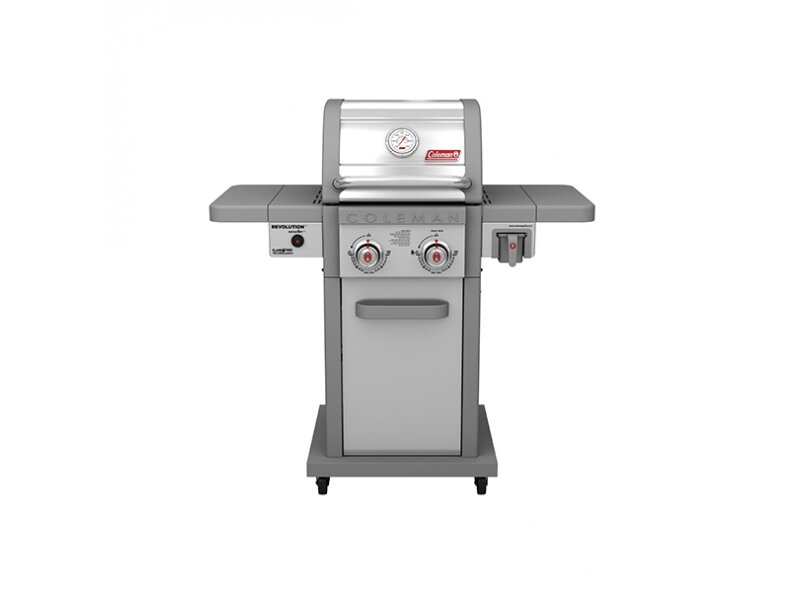 גריל גז דגם רבולושן 2 30,000 BTU נירוסטה Coleman