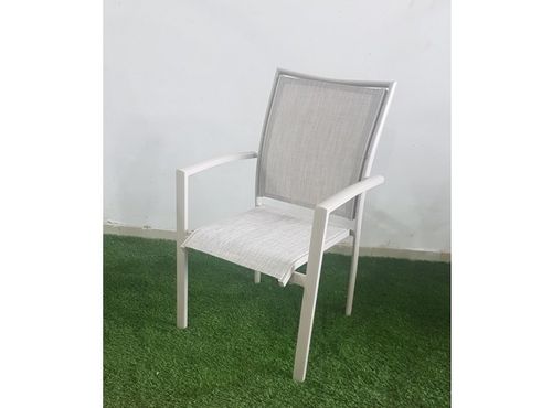 כסא אלומיניום דגם בונדי אבן