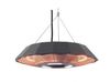 פטריית חימום חשמלית תלויה עם שלט S.Patio 2000W - צבע שחור (דגם 37090)