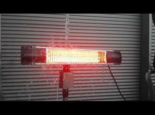 תנור חימום אינפרא אדום 2000W כולל סטנד ושלט דגם GL2000 PATIO