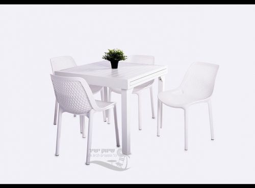 פינת אוכל דגם אתונה – שולחן ו-4 כסאות 