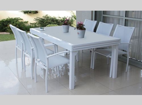 מערכת גן שולחן ו-4 כסאות דגם סביליה 