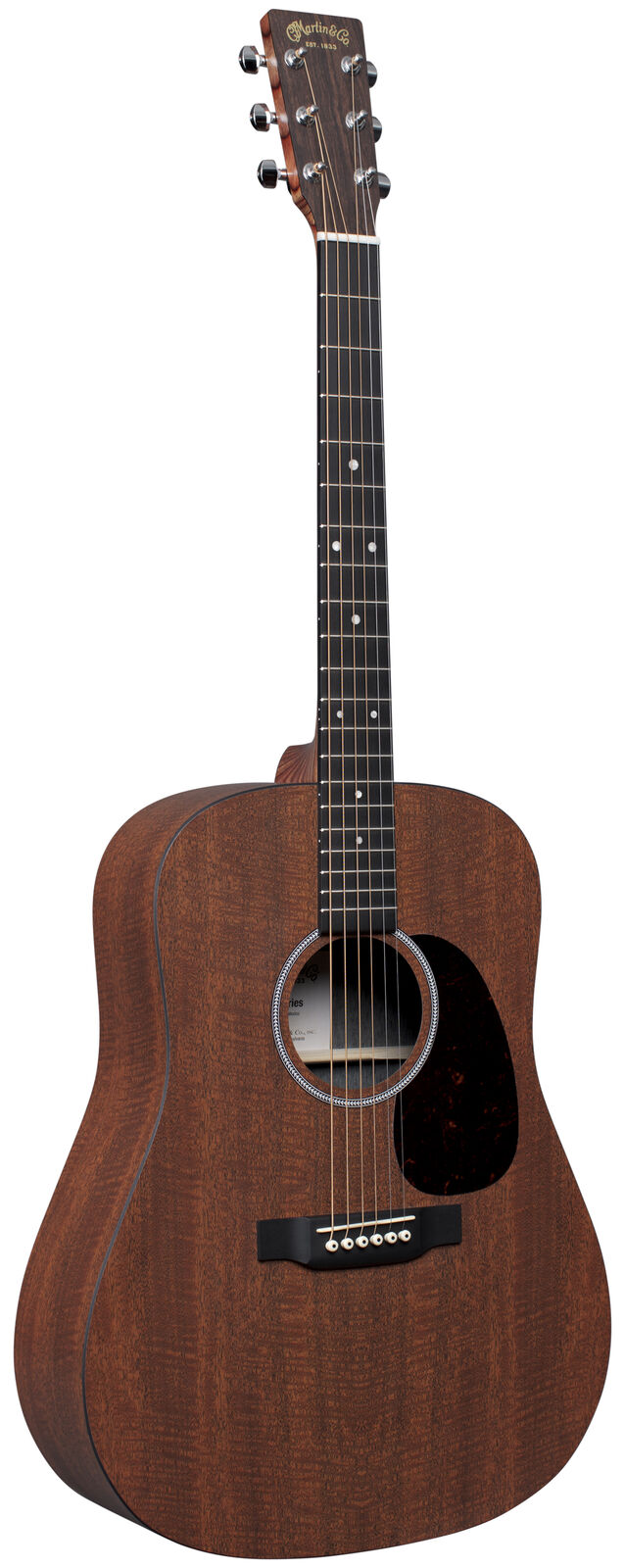 גיטרה אקוסטית מוגברת + נרתיק MARTIN DX1E-03 HPL Mah/Mah