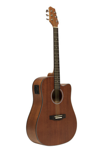 גיטרה אקוסטית מוגברת Stagg SA25 DCE Maho