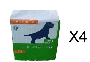 מבצע 4 אריזות של 100 יח' פדים במארז