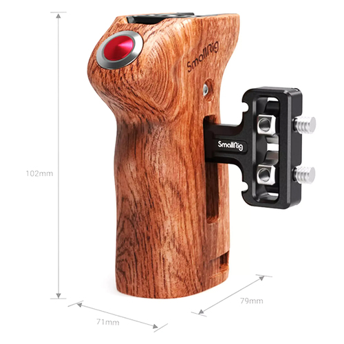 ידית אחיזה מעץ עם כפתור Start/Stop למצלמות Sony דגם SmallRig 3323