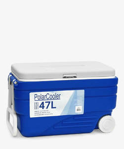 צידנית קשיחה עם גלגלים 47 ליטר Polar Cooler מבית OUTDOOR 