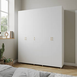 ארון בגדים 5 דלתות גדול דגם רן 200X240