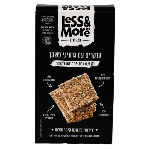 חטיפי קרקר קיטו קלאסי - less & more