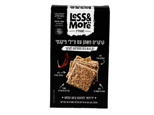 חטיפי קרקר קיטו- פיקנטי - less & more
