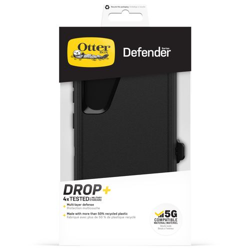 כיסוי שחור OtterBox Defender Galaxy S23