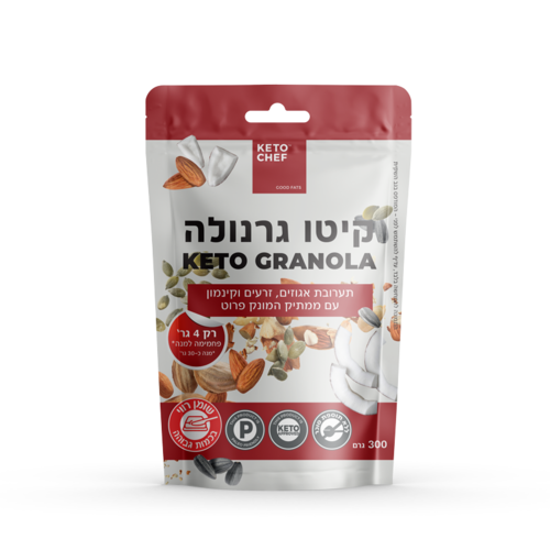 קרנולה קיטו 300 גרם -  KETO CHEF