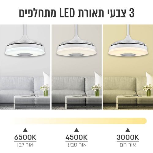‏מאוורר תקרה Sirius Living CFL-3000