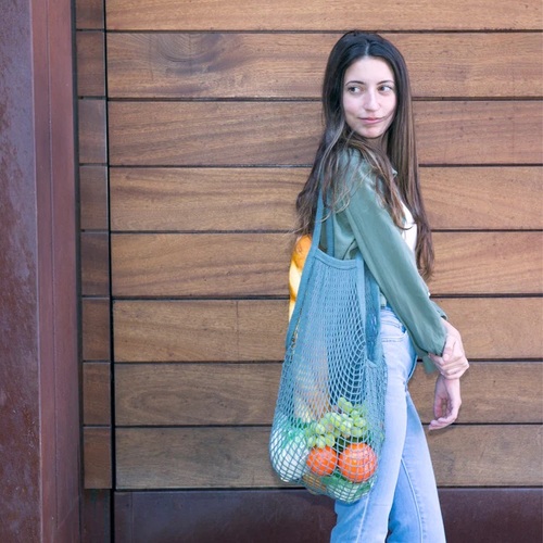 תיק שוק רשת Cotton Market Bag