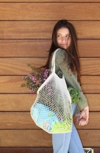תיק שוק רשת Cotton Market Bag