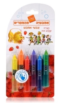 סט צבעי אמבטיה מהספרים - האריה שאהב תות בייבי SMART