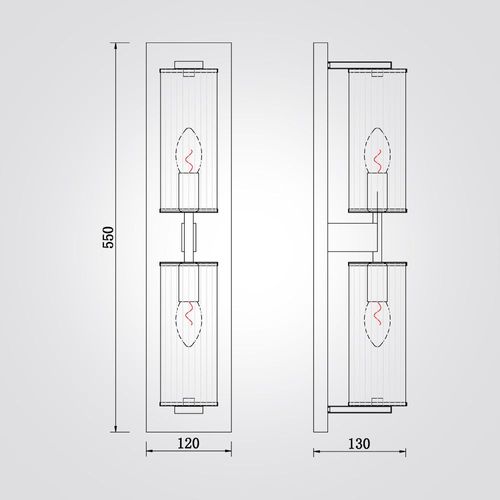 מנורת קיר כריסטיאן פליז