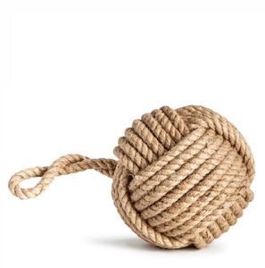  מעצור דלת חום Doorstop Sisal