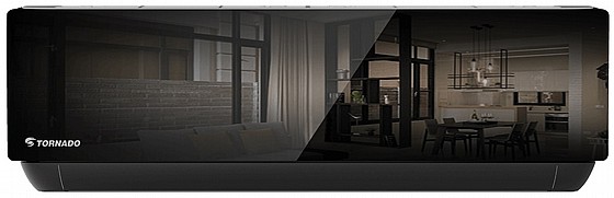 מזגן עילי Smart INV 22X Wifi Black EU שנת 2023 Tornado טורנדו
