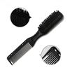 מברשת לניקוי לספרים משולבת מסרק סטרניק STERNIK COMB&BRUSH - צבע שחור 
