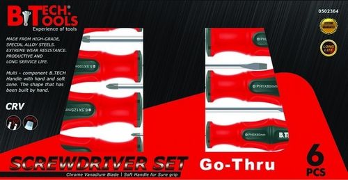 מברג דפיקה דו קומפוננטי – GO THROUGH כמות 6 יחידות