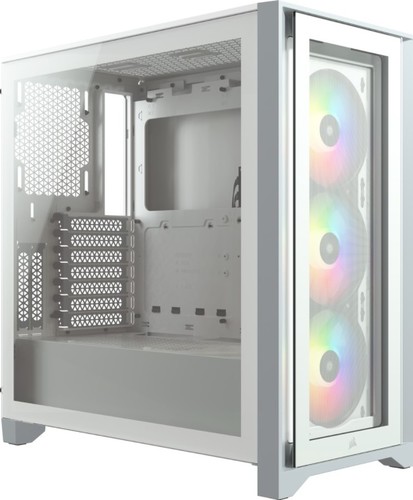 מארז CORSAIR IC 4000X MID TOWER RGB WHITE