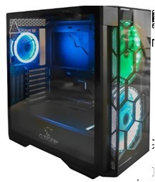 מארז : G-Tiger gaming mid tower - black