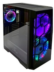 מארז : G-Tiger gaming mid tower - black