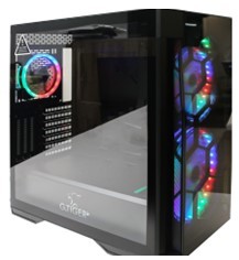 מארז : G-Tiger gaming mid tower - black