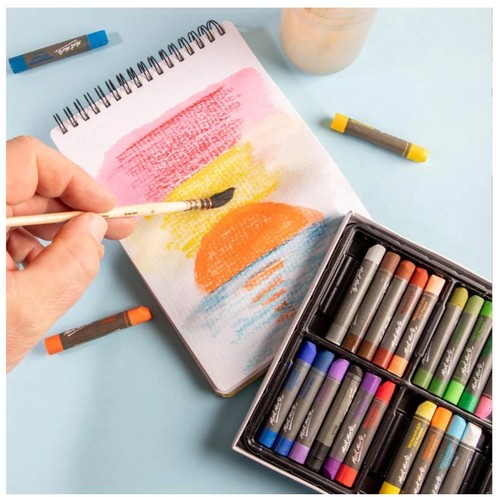 סט 24 פסטל שמן על בסיס מים MONT MARTE Watersoluble Oil Pastels