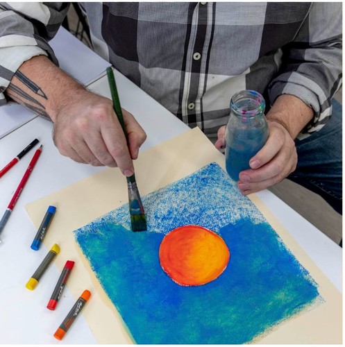סט 36 פסטל שמן על בסיס מים MONT MARTE Watersoluble Oil Pastels