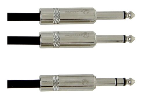 כבל Y אורך 1.5 מטר PL(s) 63 - 2xPL 63 מקצועי Insert cable מסדרת PRO LINE מבית GEWA (Germany)