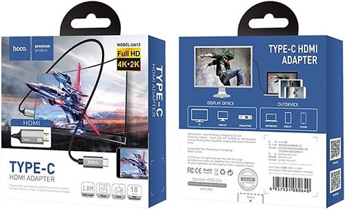 כבל UA13 Type-C HDMI cable adapter
