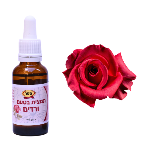 תמצית טעם ורדים 30 מ״ל (פרווה) סער