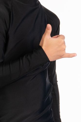 חולצת גלישה לילדים ונערים שחור