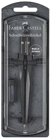 מחוגת בורג מקצועית FABER CASTEL (גרמניה), שחור