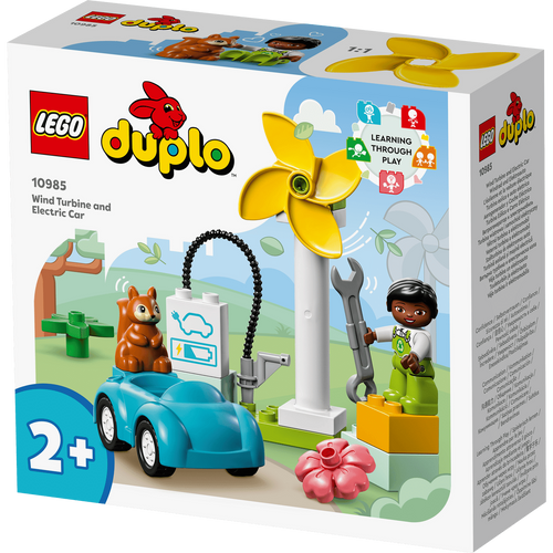 לגו טורבינת רוח ומכונית חשמלית (10985)