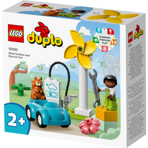 לגו טורבינת רוח ומכונית חשמלית (10985)