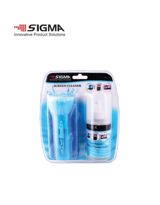 מנקה מסך 200 מ"ל + מטלית SIGMA SI1009