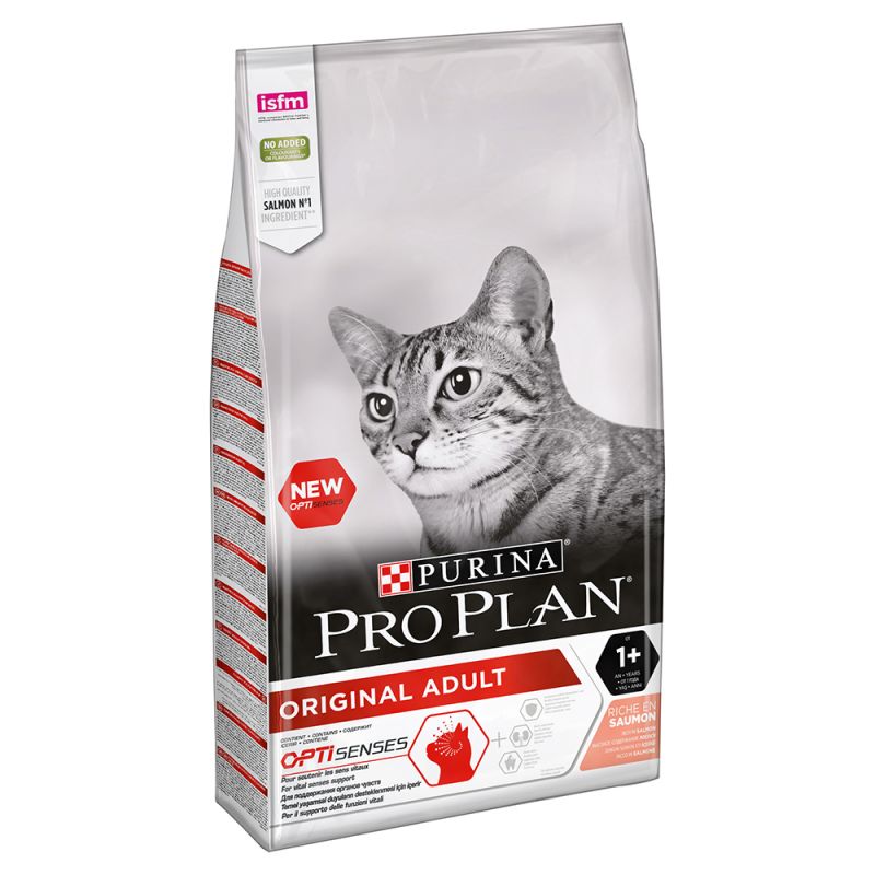 פרו פלאן מזון יבש לחתול בוגר- סלמון 10 ק"ג Pro Plan Vital Function (Opti Senses)
