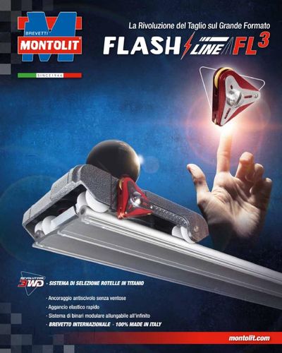 Flash Line מכונת חיתוך קרמיקה עד 3.40 מטר